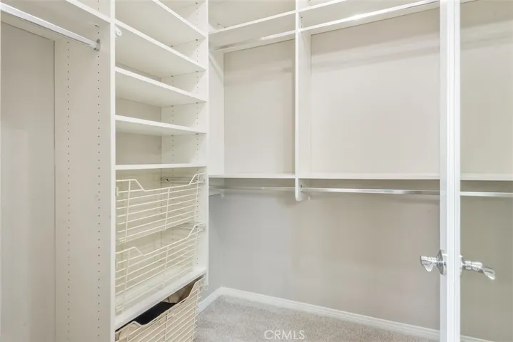 Walk-in closet off primary bath