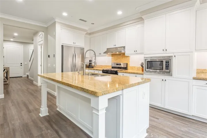 Updated kitchen with stainless appliances