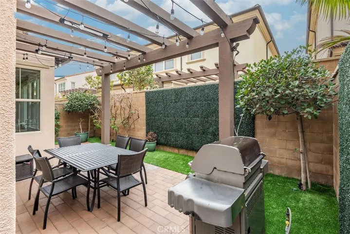 Private patio