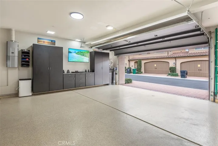 Garage with storage