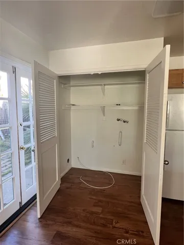 LAUNDRY CLOSET - IN KITCHEN