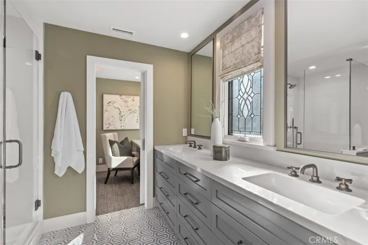 Primary Bath with double sinks