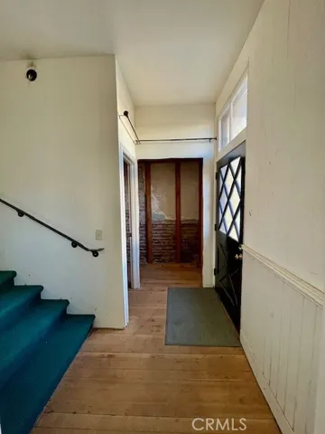 First floor side door entrance