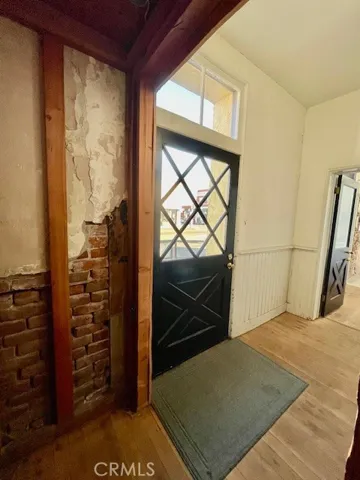 First floor side door entrance