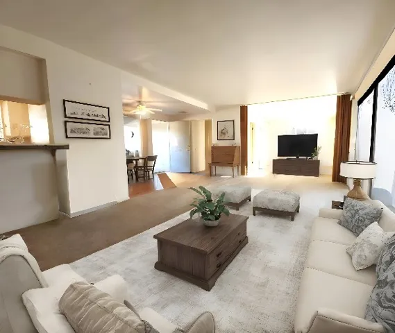 Opposite View with Virtual Staging