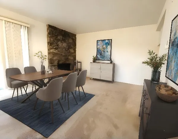 Virtual Representation of Possible Dining Room