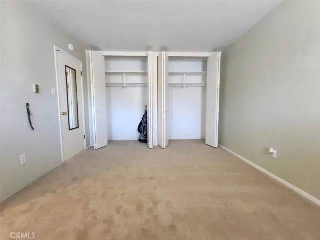 Master Bedroom showing Double Closets