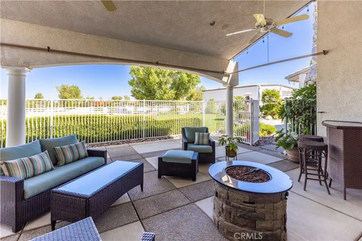 West Covered Patio