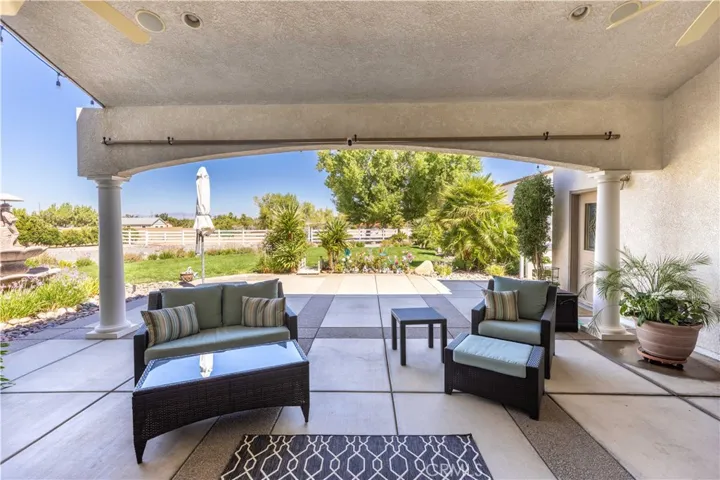 East Covered Patio