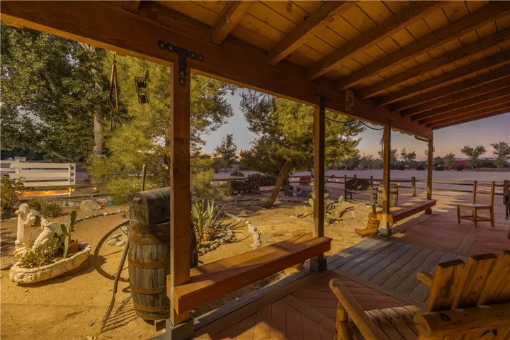 Saloon Porch Amazing Sunsets