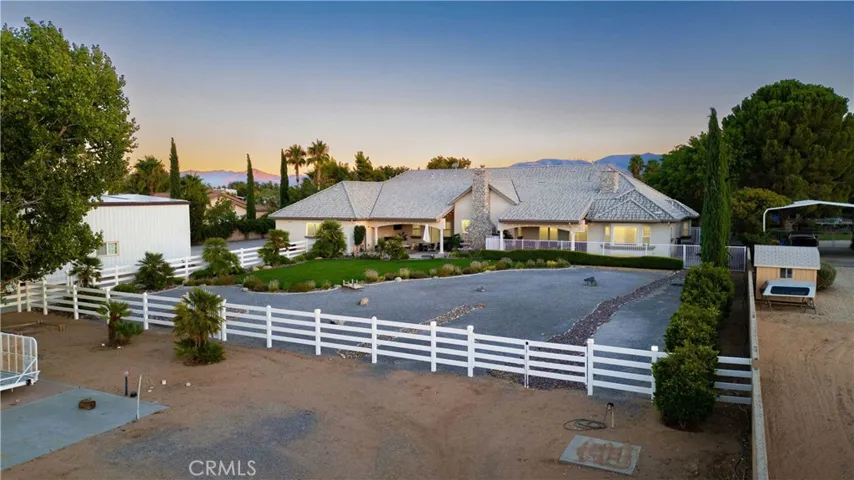 Rear of Property