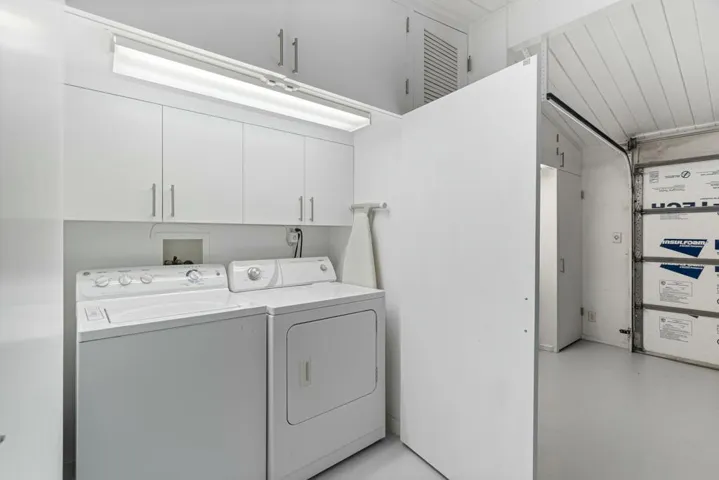 Laundry area