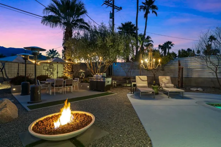 Main Patio fire pit