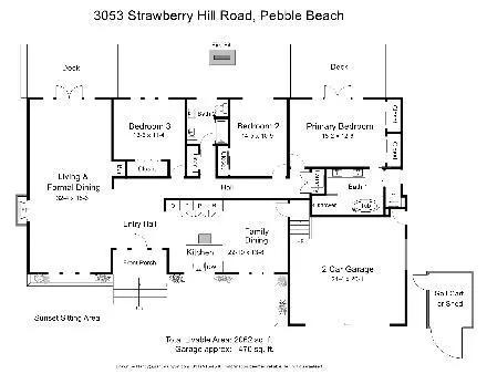 3053 Strawberry Hill Road, Pebble Beach, California 93953