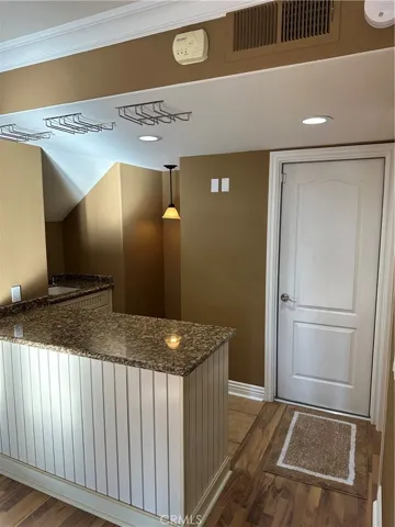 Wet Bar with wine fridge