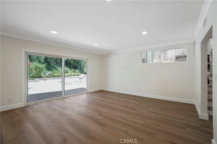 Family room or Den off of Kitchen area
