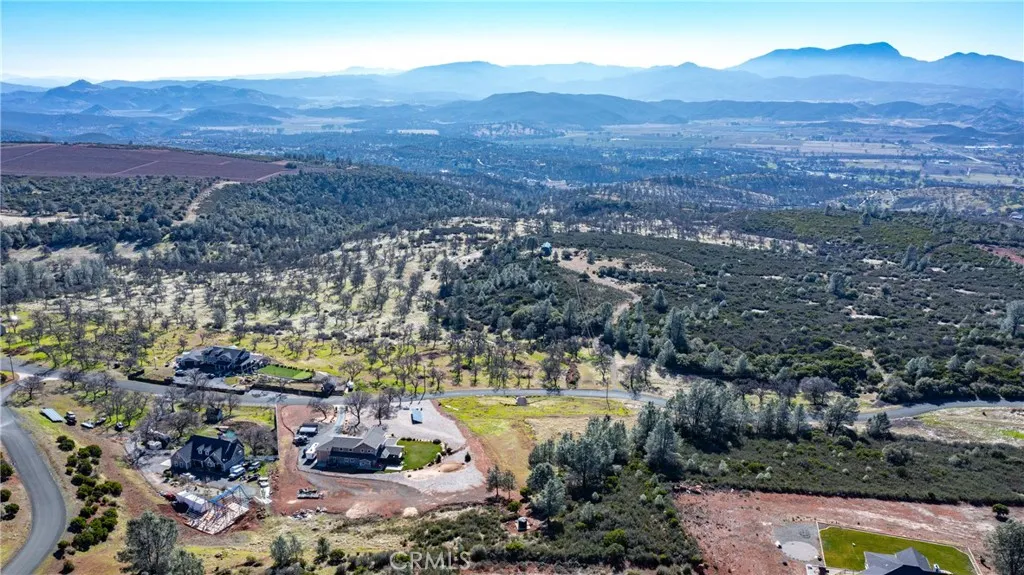 Areal view from the rear of the property - gives you an amazing landscape view...