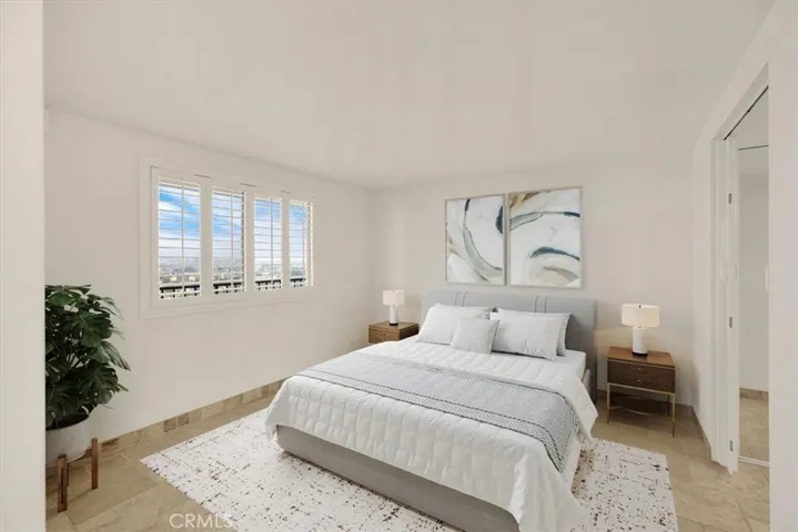 Virtually Staged Bedroom