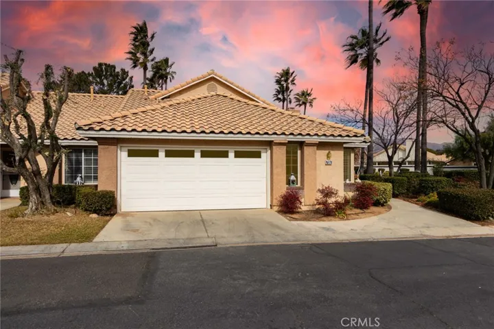 Two car garage w/storage area