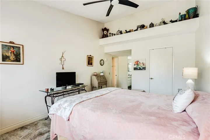 Vaulted ceiling, lg. walk-in closet