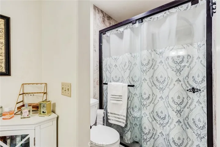Primary walk-in shower