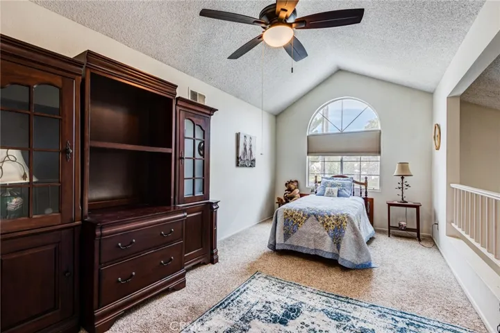 Loft with storage unit