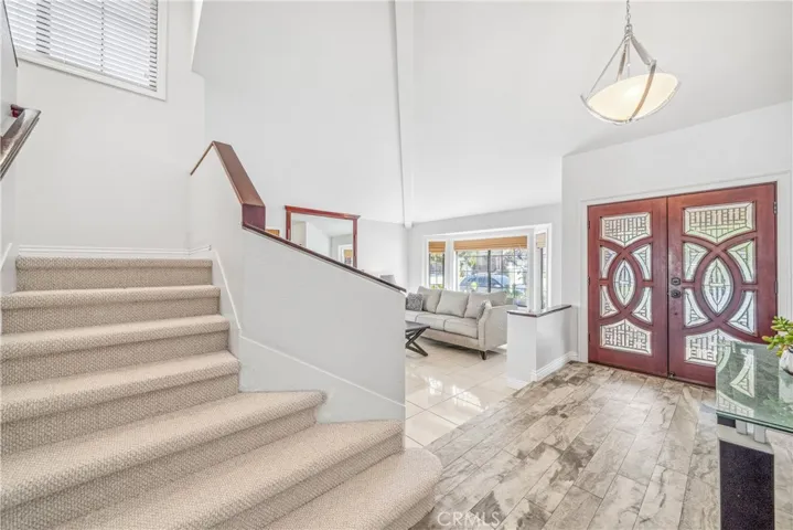 Heading upstairs....