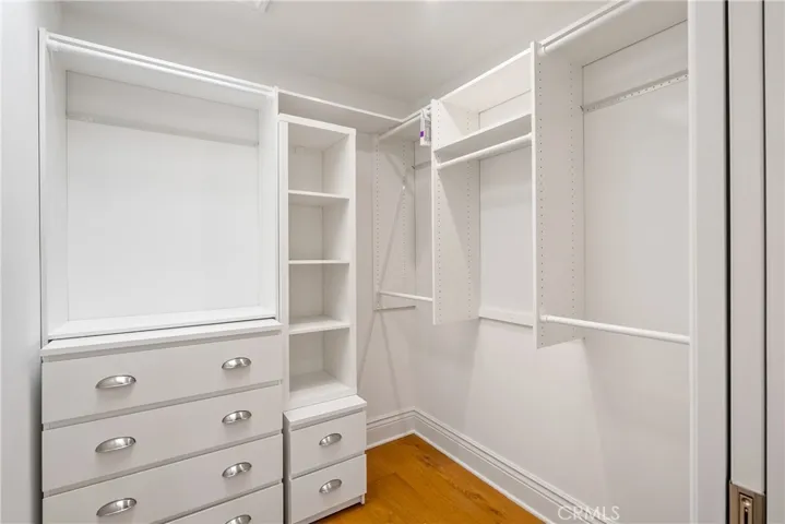 Upstairs Primary Walk in Closet