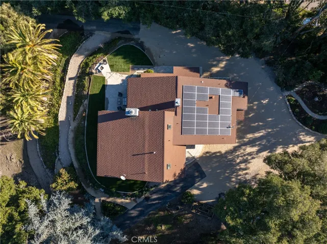 Aerial View with solar