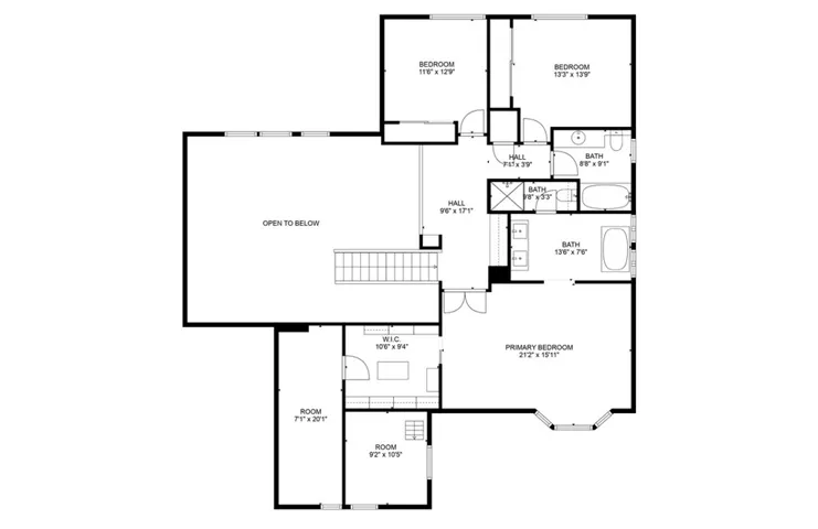 UPPER LEVEL FLOOR PLAN