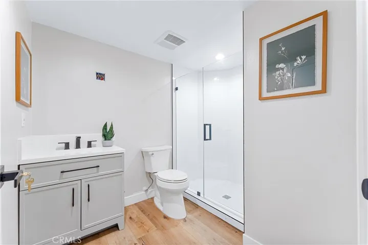 ADU FULL BATHROOM WITH WASHER/DRYER PLUG IN