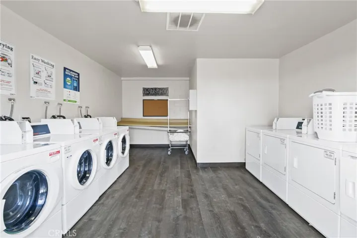 one on many community laundry areas