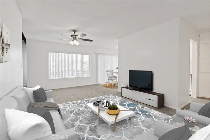 Living Room - Digitally Staged