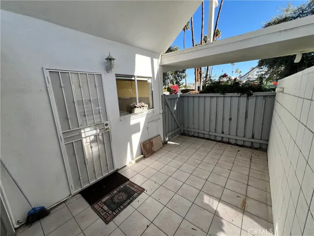 Another back patio view