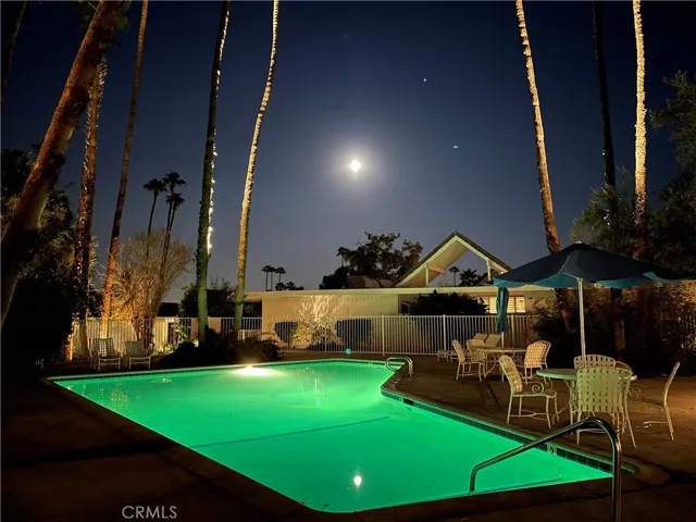 Beautifully lit at night.
