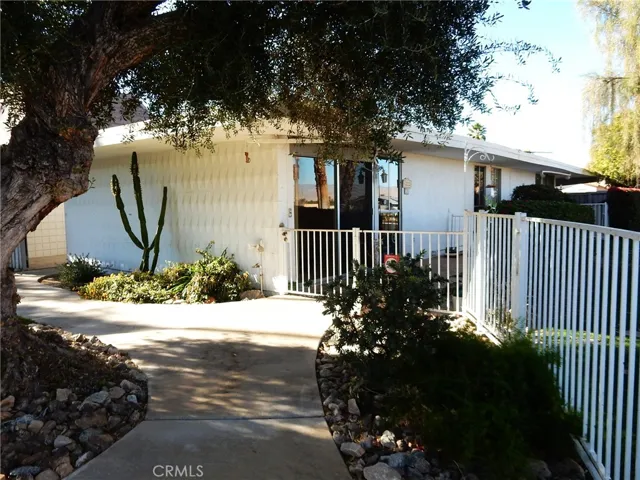 Front patio entry.