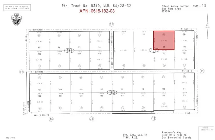 2 Ac Summerset Road, Newberry Springs, California 92365