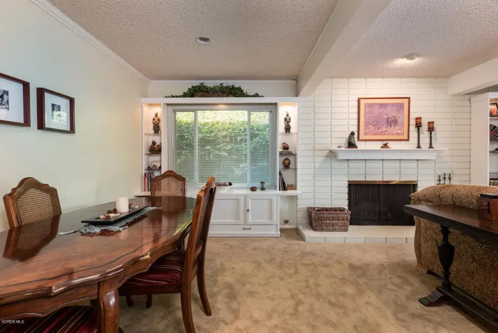 Fireplace in LR