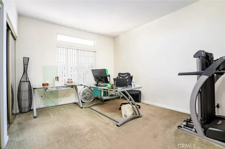 2nd bedroom used as an office