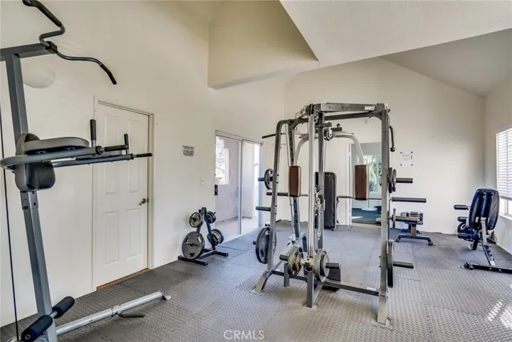 Gym inside the club house
