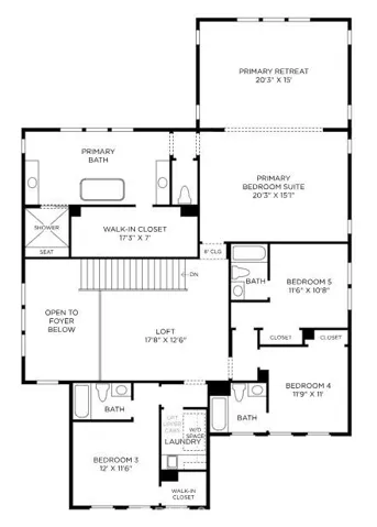 Beechwood Floor Plan- 2nd Floor