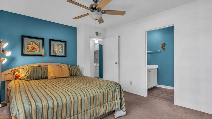 Bedroom one is an ensuite