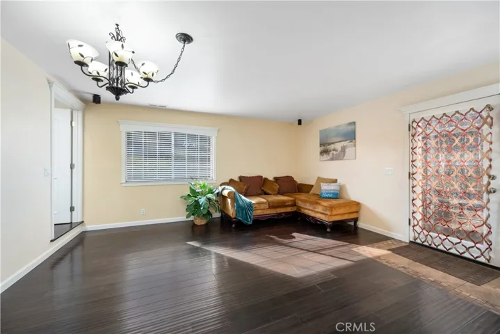 Family Room with formal dining area
