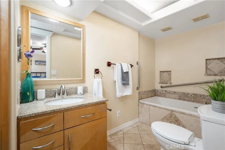 Downstairs Master bathroom
