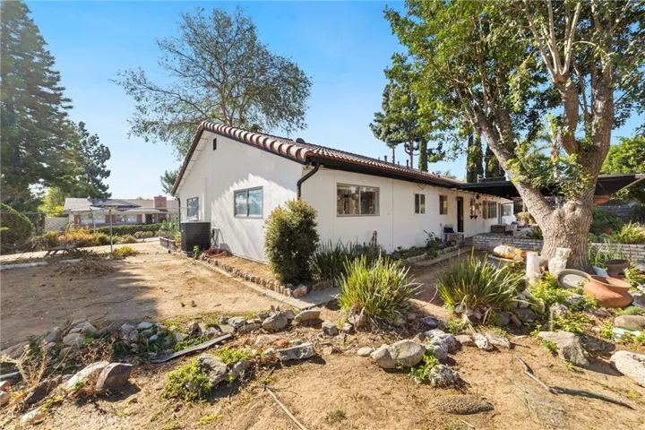 Backyard View of this expansive yard