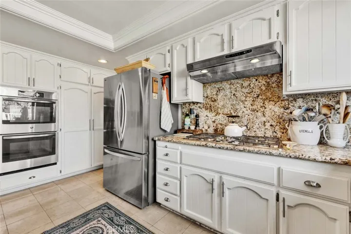 Stainless steel appliances.