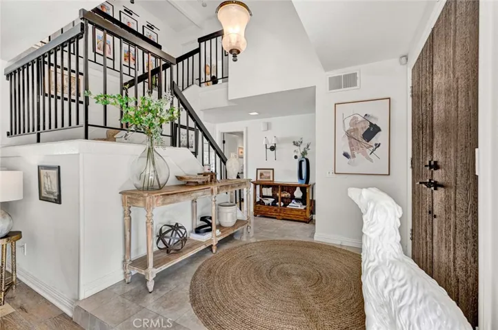 Foyer greets you into a bright open floor plan.
