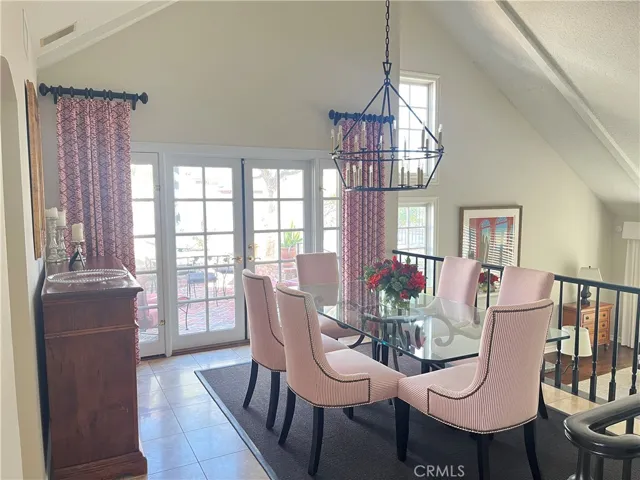 Dining room upon entry