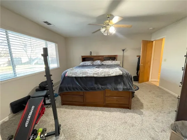 Master bedroom from master bathroom