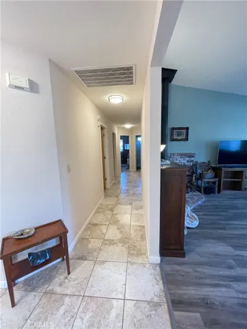 From kitchen to hallway
